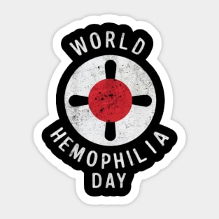 Hemophilia Day Sticker